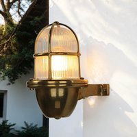 Außenwandlampe Messing Maritim IP64 Hof Terrasse Außenwandlampe Messing Maritim IP64 Hof Terrasse von Lido