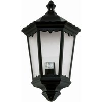 Außenwandlampe Schwarz Rustikal IP44 E27 Aluminium Außenwandlampe Schwarz Rustikal IP44 E27 Aluminium von Lido
