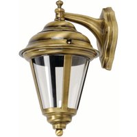Außenwandleuchte Laterne Messing IP43 Rustikal von Lido Light Fixture Man. LTD
