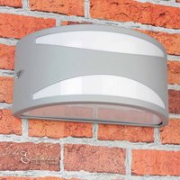 Außenwandleuchte Silber aus Aluminium E27 LIMNOS Außenwandleuchte Silber aus Aluminium E27 LIMNOS von Lido