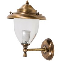 Außergewöhnliche Wandlampe GREVENA Messing Glas IP64 Außergewöhnliche Wandlampe GREVENA Messing Glas IP64 von Lido