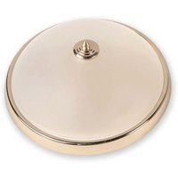Deckenleuchte ELENI Glas rund in Messing Jugendstil von Lido Light Fixture Man. LTD