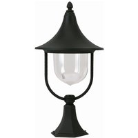 Dekorative Sockelleuchte außen Schwarz 55cm IP43 Dekorative Sockelleuchte außen Schwarz 55cm IP43 von Lido