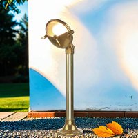 Dekorative Wegeleuchte KARPAHTOS Garten Messing von Lido Light Fixture Man. LTD