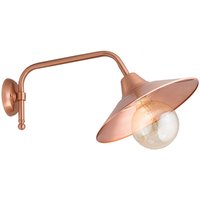 Design Wandlampe Messing in Kupfer E27 Wohnzimmer von Lido Light Fixture Man. LTD