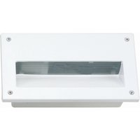 Einbaustrahler außen Aluminium eckig B:22,5cm E27 Weiß Einbaustrahler außen Aluminium eckig B:22,5cm E27 Weiß von Lido