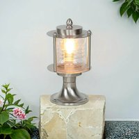 Garten Wegbeleuchtung in Nickel Echt-Messing H:29cm von Lido Light Fixture Man. LTD