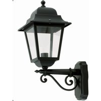 Große Außenleuchte Rustikal Schwarz H:50cm Aluminium von Lido Light Fixture Man. LTD