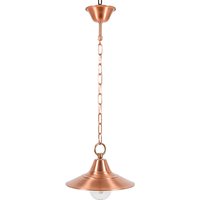 Hängelampe Kupfer Echt-Messing rund Küche Esstisch von Lido Light Fixture Man. LTD