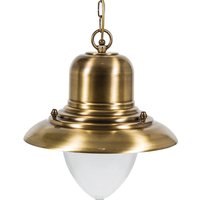 Hängelampe Messing IP43 Maritim elegant IKARIA von Lido Light Fixture Man. LTD