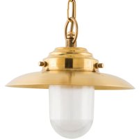 Hängeleuchte Außen Messing Maritim IP54 Terrasse von Lido Light Fixture Man. LTD