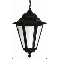 Hängeleuchte Außen Schwarz Aluminium IP44 Rustikal von Lido Light Fixture Man. LTD