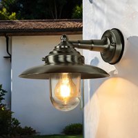 Hoflampe KAVALA Messing Glas IP64 rostfrei Außen von Lido