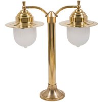 Messing Gartenlampe 50cm hoch Maritim wetterfest Messing Gartenlampe 50cm hoch Maritim wetterfest von Lido