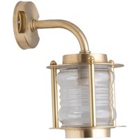 Messing Wandleuchte Maritim Außen wetterfest MYKO von Lido Light Fixture Man. LTD