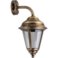 Messing Wandleuchte Rustikal Terrasse rostfrei IP43 von Lido Light Fixture Man. LTD
