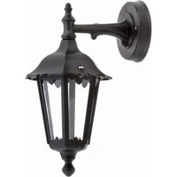 Outdoor Laterne  Wand Schwarz IP44 Aluminium Rustikal von Lido