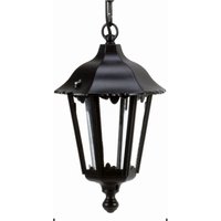Pendelleuchte Außen Schwarz Aluminium IP44 Rustikal von Lido Light Fixture Man. LTD