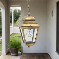 Pendelleuchte Messing IP43 Außenbereich Rustikal von Lido Light Fixture Man. LTD