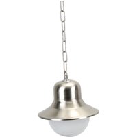 Pendelleuchte Nickel Echt-Messing Ø23cm Terrasse von Lido Light Fixture Man. LTD