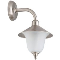 Premium Wandleuchte ANDROS Nickel Rustikal Außen von Lido Light Fixture Man. LTD
