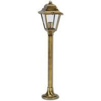 Rostfreie Wegbeleuchtung Garten Messing H:86cm von Lido Light Fixture Man. LTD