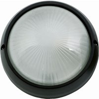 Runde Außenlampe Schwarz Ø26cm IP44 Schwarz Maritim Runde Außenlampe Schwarz Ø26cm IP44 Schwarz Maritim von Lido