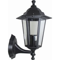 Rustikale Außenwandleuchte Schwarz IP44 Aluminium E27 Rustikale Außenwandleuchte Schwarz IP44 Aluminium E27 von Lido