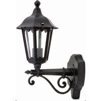 Rustikale Wandleuchte Außen Schwarz E27 IP44 Außenlampe von Lido Light Fixture Man. LTD