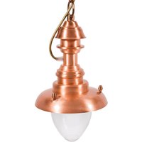 Schiffsleuchte Außen in Kupfer Echt-Messing rostfrei von Lido Light Fixture Man. LTD