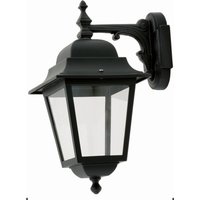 Schwarze Außenleuchte Rustikal H:41cm Aluminium IP44 von Lido Light Fixture Man. LTD