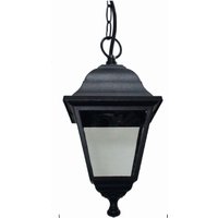 Schwarze Hängelampe Aluminium IP44 E27 Rustikal von Lido Light Fixture Man. LTD