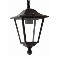 Schwarze Pendelleuchte außen IP44 Rustikal E27 von Lido Light Fixture Man. LTD