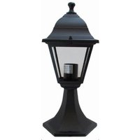 Schwarze Sockelleuchte außen 38 cm klein Rustikal Schwarze Sockelleuchte außen 38 cm klein Rustikal von Lido