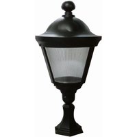 Sockelleuchte außen Schwarz IP44 77cm Rustikal E27 Sockelleuchte außen Schwarz IP44 77cm Rustikal E27 von Lido