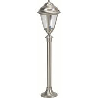 Stehlampe Gartenbeleuchtung Nickel Echt-Messing von Lido Light Fixture Man. LTD