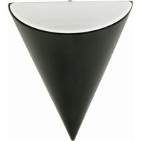 Stilvolle Außenlampe Wand IP44 Schwarz E27 blendarm von Lido