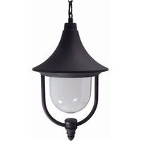 Stilvolle Außenleuchte Schwarz Rustikal Aluminium Ø29cm von Lido Light Fixture Man. LTD