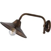 Wandlampe Antik echtes Messing rostfrei Ø26cm E27 Wandlampe Antik echtes Messing rostfrei Ø26cm E27 von Lido Light Fixture Man. LTD