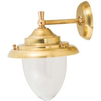 Wandlampe Außen Glas Messing Haus Maritim IP23 Wandlampe Außen Glas Messing Haus Maritim IP23 von Lido