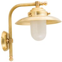 Wandlampe Außen Messing Glas Hof Maritim IP64 Wandlampe Außen Messing Glas Hof Maritim IP64 von Lido