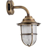Wandlampe Außen Messing IP64 Haustür Hof Antik Wandlampe Außen Messing IP64 Haustür Hof Antik von Lido Light Fixture Man. LTD