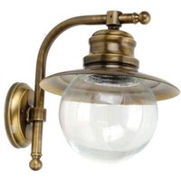 Wandlampe Außen Messing Maritim IP23 Hof Balkon Wandlampe Außen Messing Maritim IP23 Hof Balkon von Lido