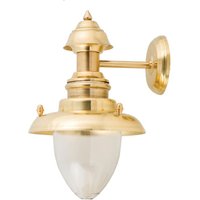 Wandlampe FYLI Messing Glas Maritim außen elegant Wandlampe FYLI Messing Glas Maritim außen elegant von Lido