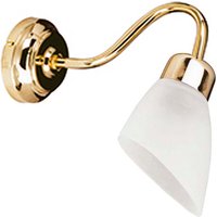 Wandlampe Messing Glas Badezimmer Flur E14 KOSMAS von Lido Light Fixture Man. LTD