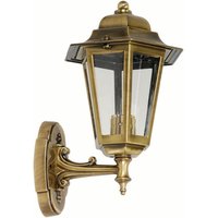Wandlampe Messing IP43 außen Rustikal Antik PRESPES von Lido Light Fixture Man. LTD
