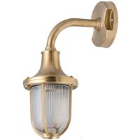 Wandleuchte Außen Laterne Messing Haustür IP64 von Lido Light Fixture Man. LTD