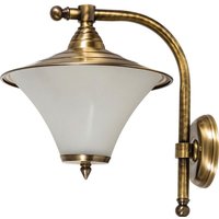 Wandleuchte Außen Messing Glas Haus Hof Rustikal Wandleuchte Außen Messing Glas Haus Hof Rustikal von Lido