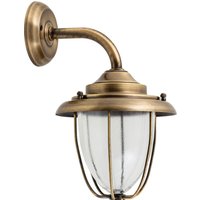 Wandleuchte Außen Messing Maritim Haus GREVENA von Lido Light Fixture Man. LTD