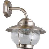 Wandleuchte Außen Nickel Echt-Messing IP23 Maritim von Lido Light Fixture Man. LTD